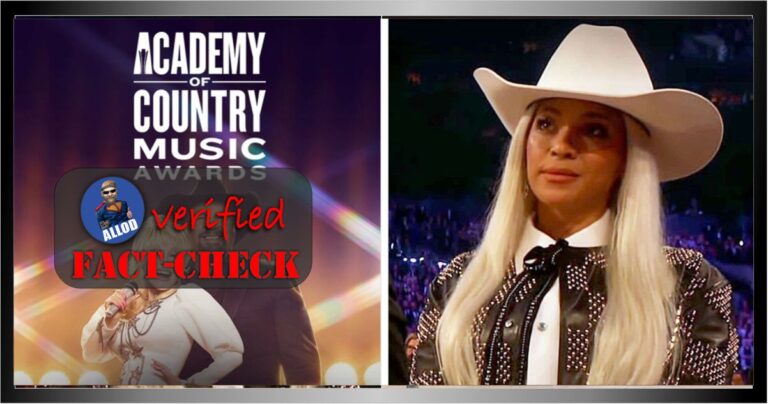 Fact-Check: TRUE – Academy of Country Music Refuses Beyonce’s Request for Membership: “We Thought She Was Joking”