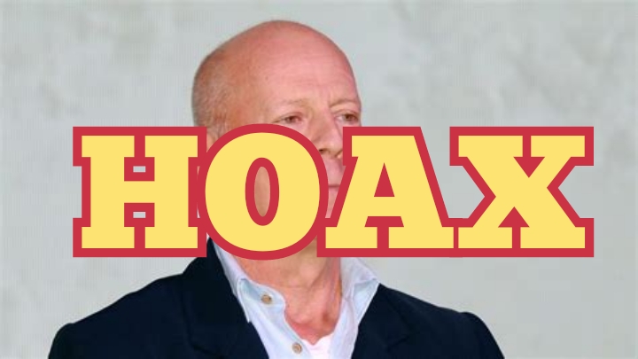Facebook HOAX : Bruce Willis is NOT Dead