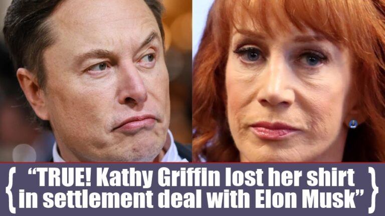 Fact-Check: TRUE – Kathy Griffin “Lost Her Shirt” Settling Her Lawsuit With Elon Musk