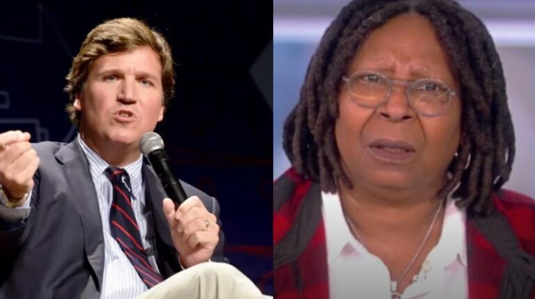 Tucker Carlson Files Suit Against Whoopi and The View for “Dehumanizing” Remarks