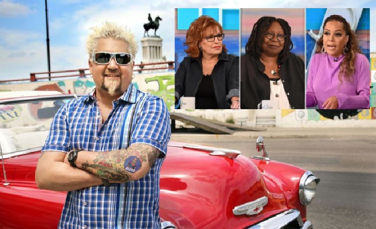 TRUE: Guy Fieri Refused to Serve Members of The View: “They’re Loud and Divisive”