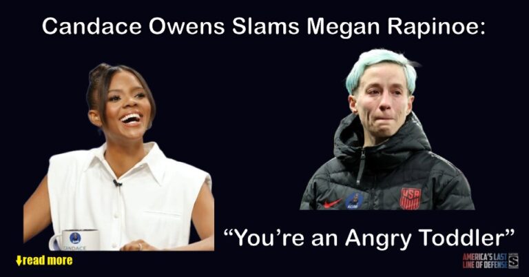 Candace Owens Slams Megan Rapinoe: “You’re An Angry Toddler”