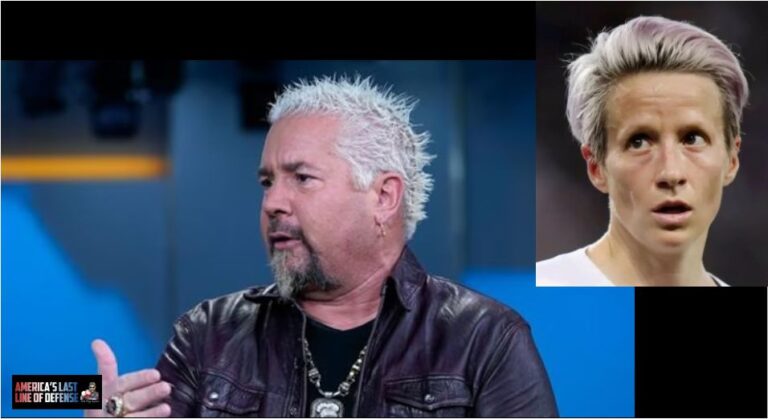 Guy Fieri Boots “Obnoxious” Megan Rapinoe from Flavortown: “This is a Family Place”